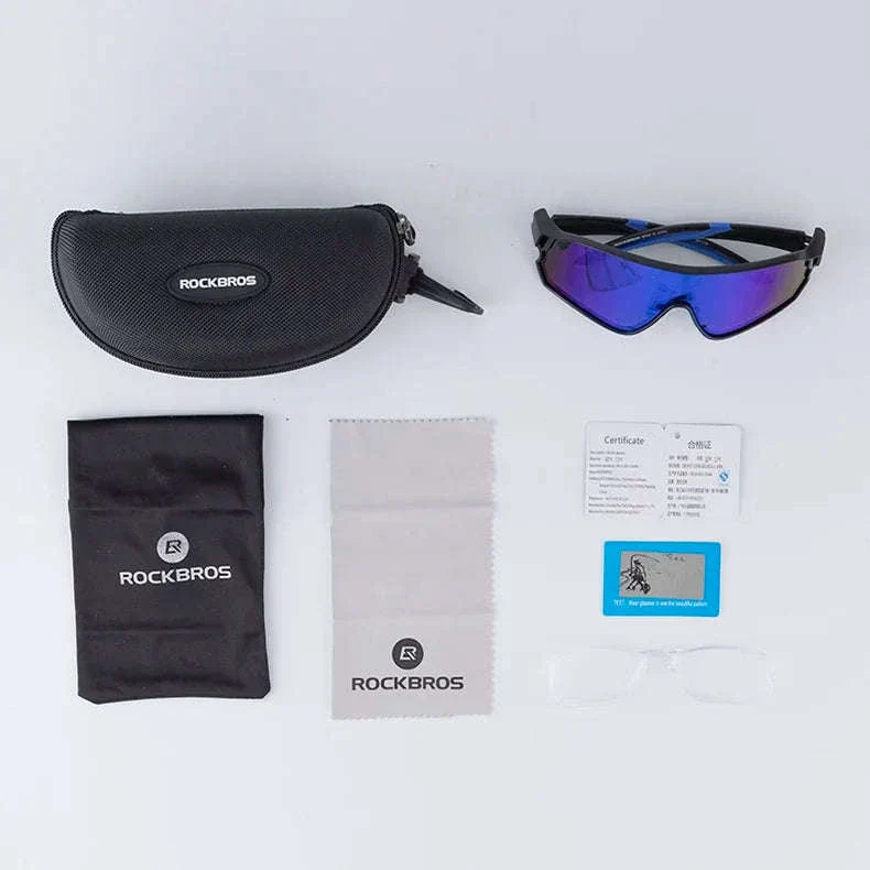 Polarized Cycling Sunglasses UV400 Lightweight Bike Glasses - Image 17