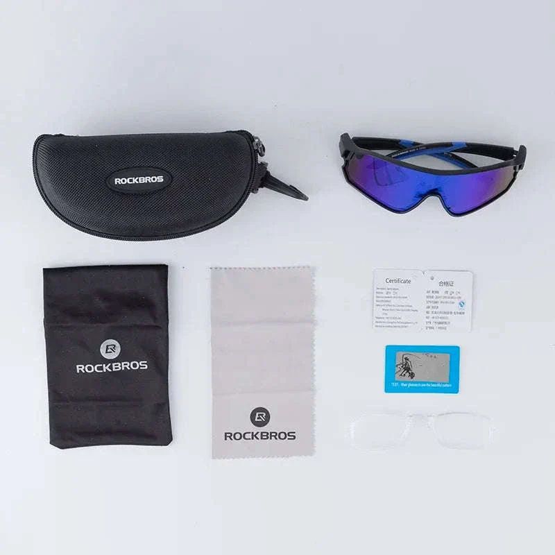 Polarized Cycling Sunglasses UV400 Lightweight Bike Glasses - Image 6