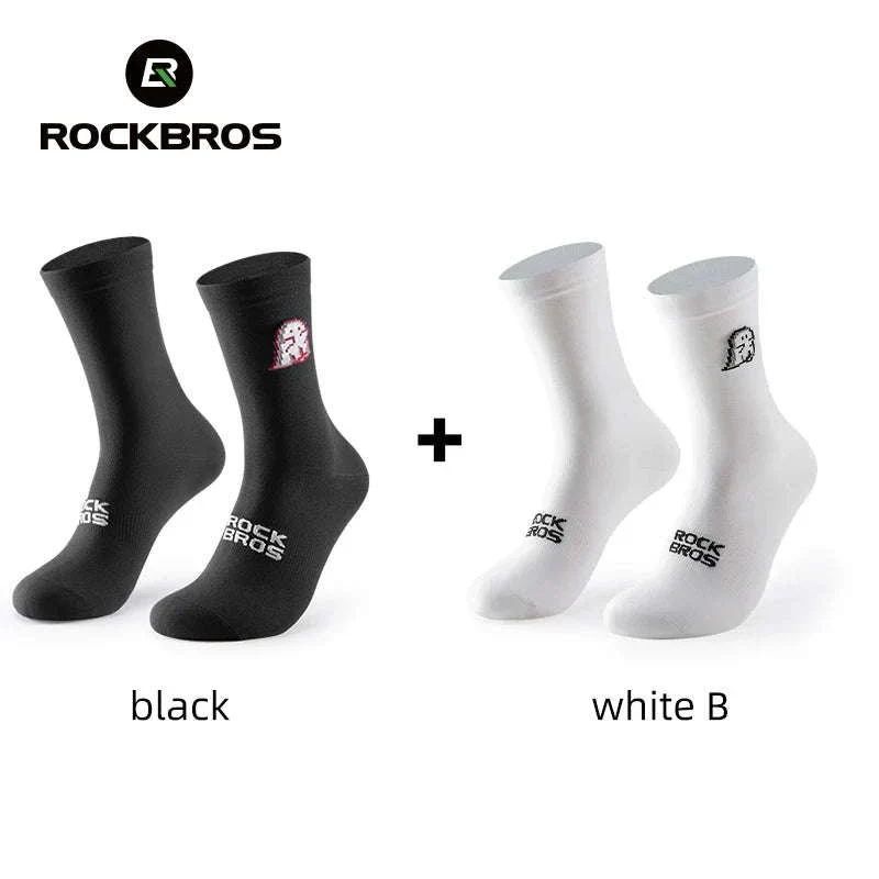 Cycling Socks Nylon Elastane Moisture-Absorbing Sport Socks - Image 19
