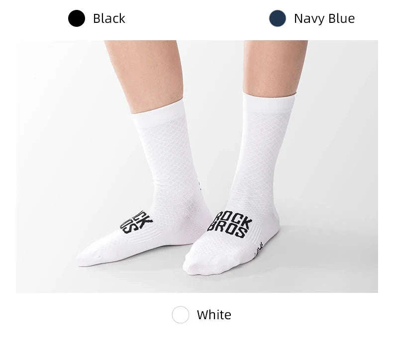 Breathable Cycling Socks High-Elastic Shock Absorbing 2 Pairs - Image 14