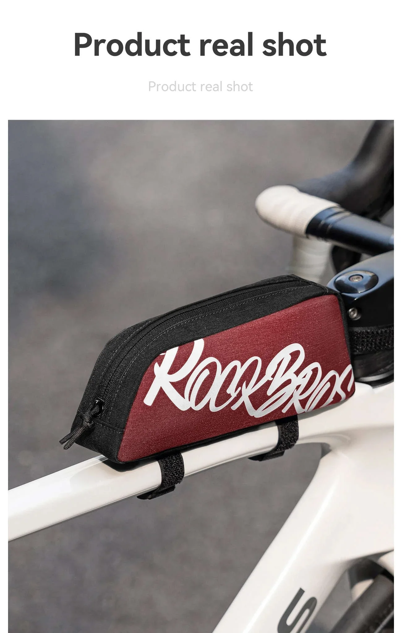 Bike Top Tube Bag 0.8L Rainproof Frame Pack - Image 15