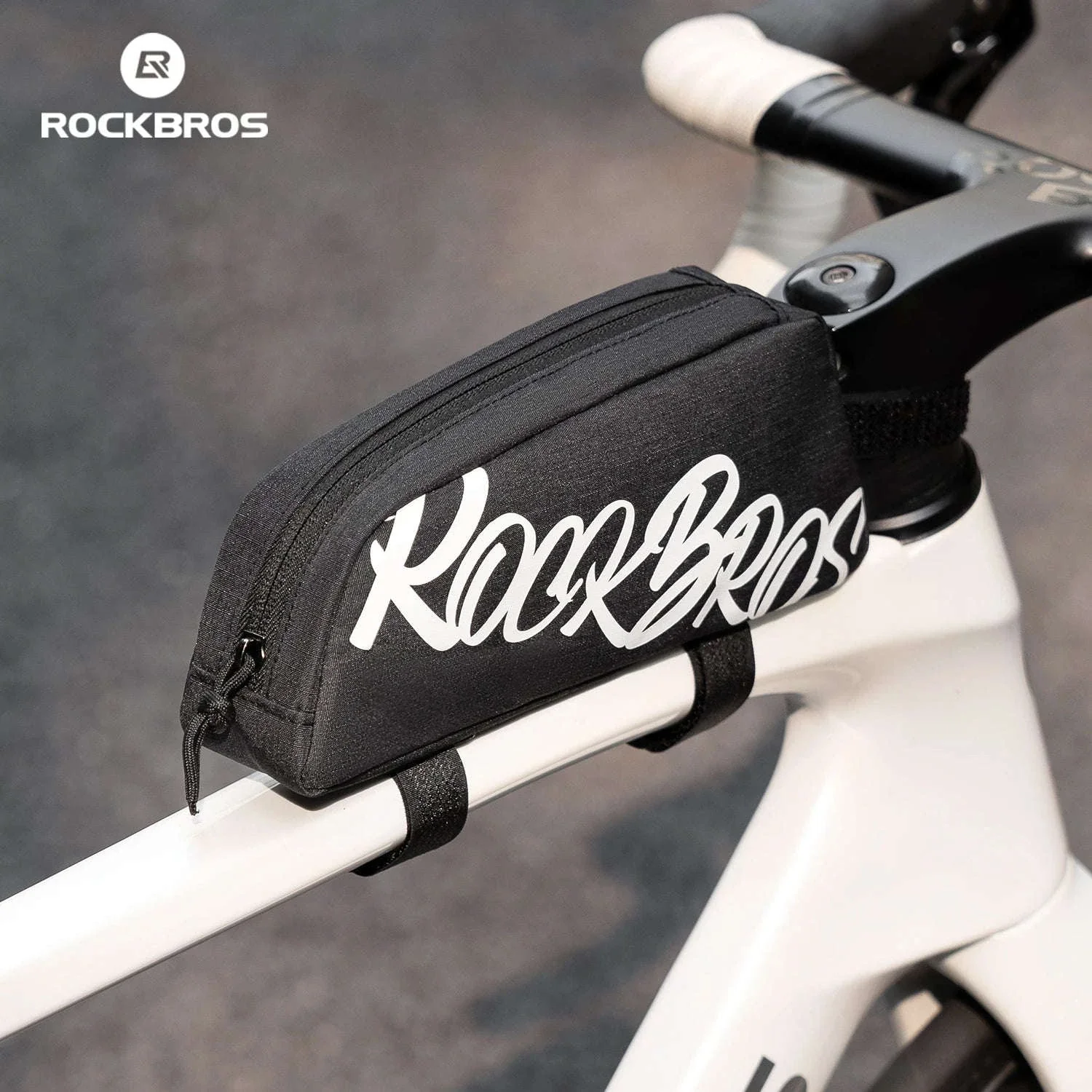 Bike Top Tube Bag 0.8L Rainproof Frame Pack - Image 5