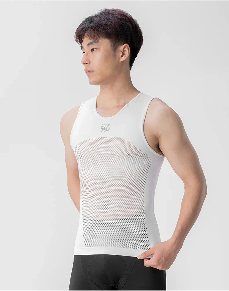 Men’s Quick-Dry Cycling Base Layer Vest Breathable Sleeveless Undershirt - Image 15
