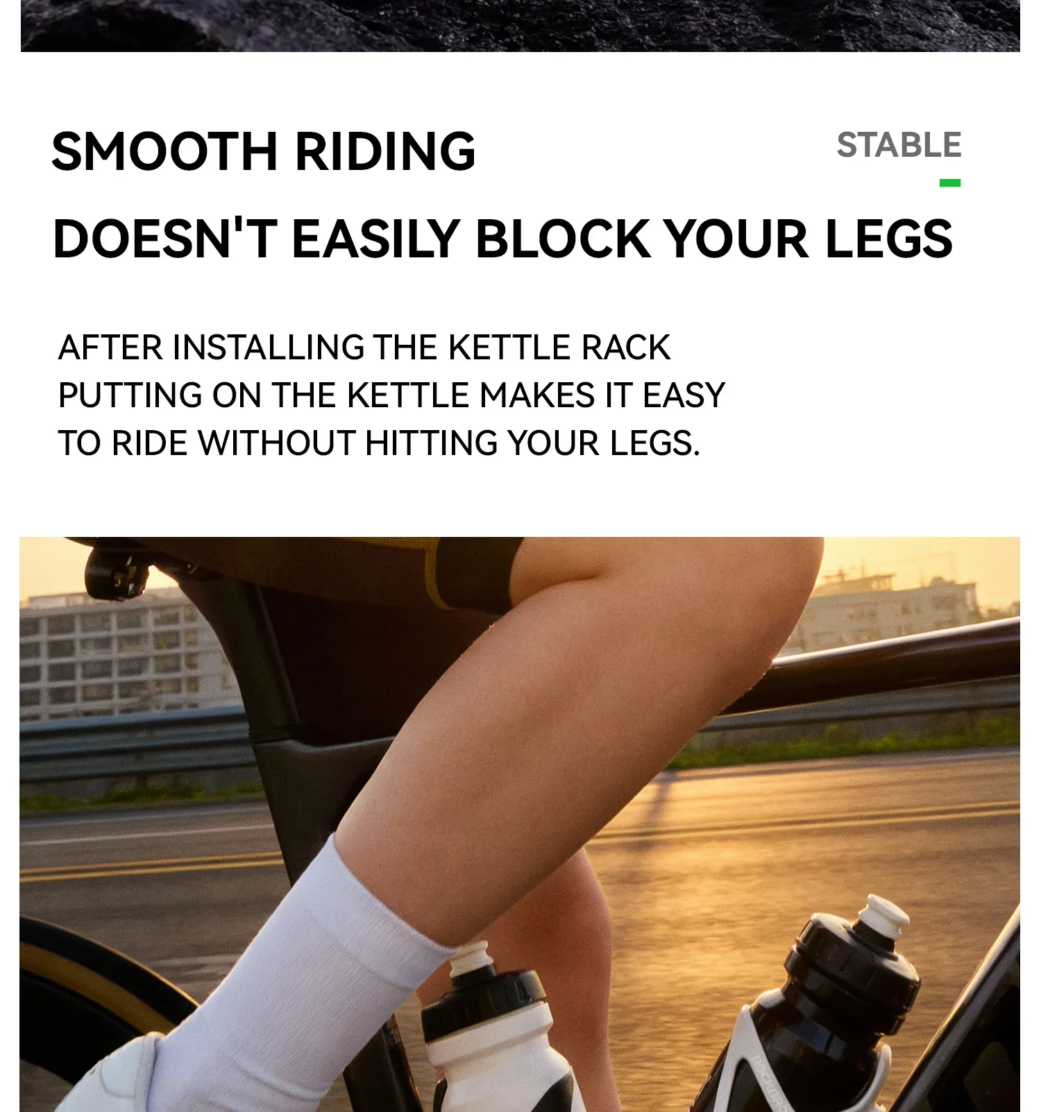Cycling Water Bottle 0.6L with Bike Cage for Easy Hydration - Image 13