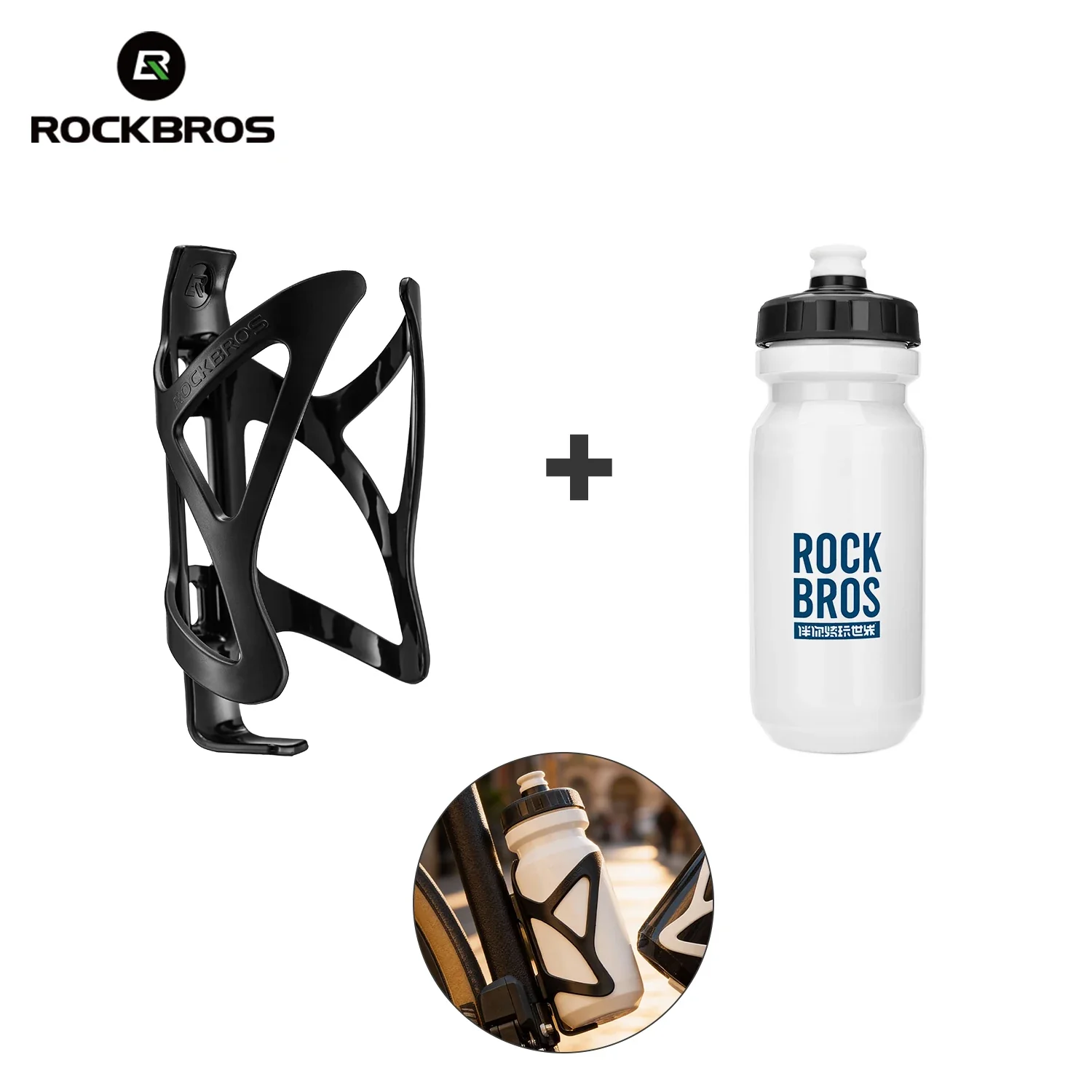 Cycling Water Bottle 0.6L with Bike Cage for Easy Hydration - Image 28