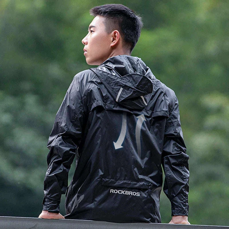 ROCKBROS Waterproof Cycling Jacket for Rain and Wind - Image 5