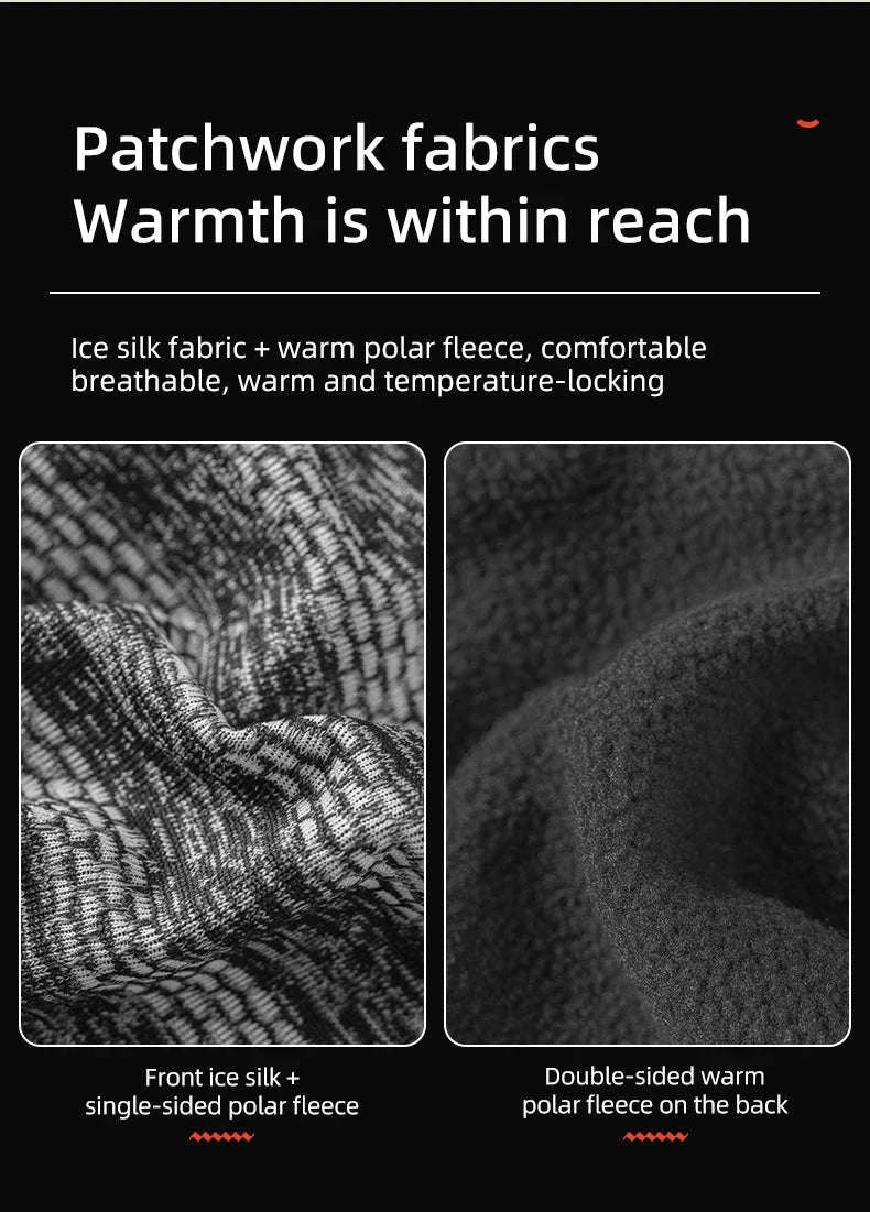 Winter Cycling Face Mask Windproof Fleece Thermal Bike Scarf - Image 10