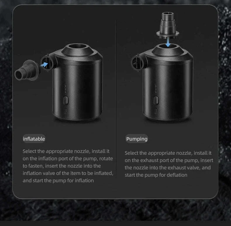 Wireless Electric Air Pump for Mattresses, Pools, and Inflatables - Image 15