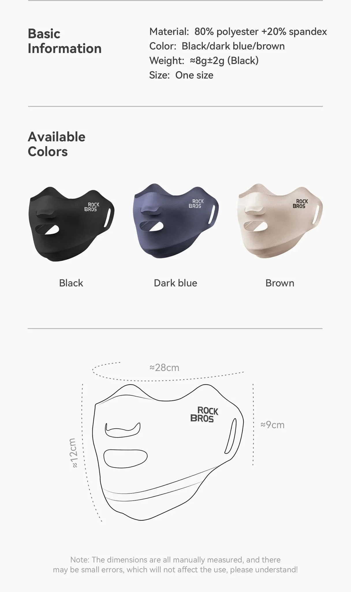 Cycling Face Mask with Fleece Inner Layer - Image 8
