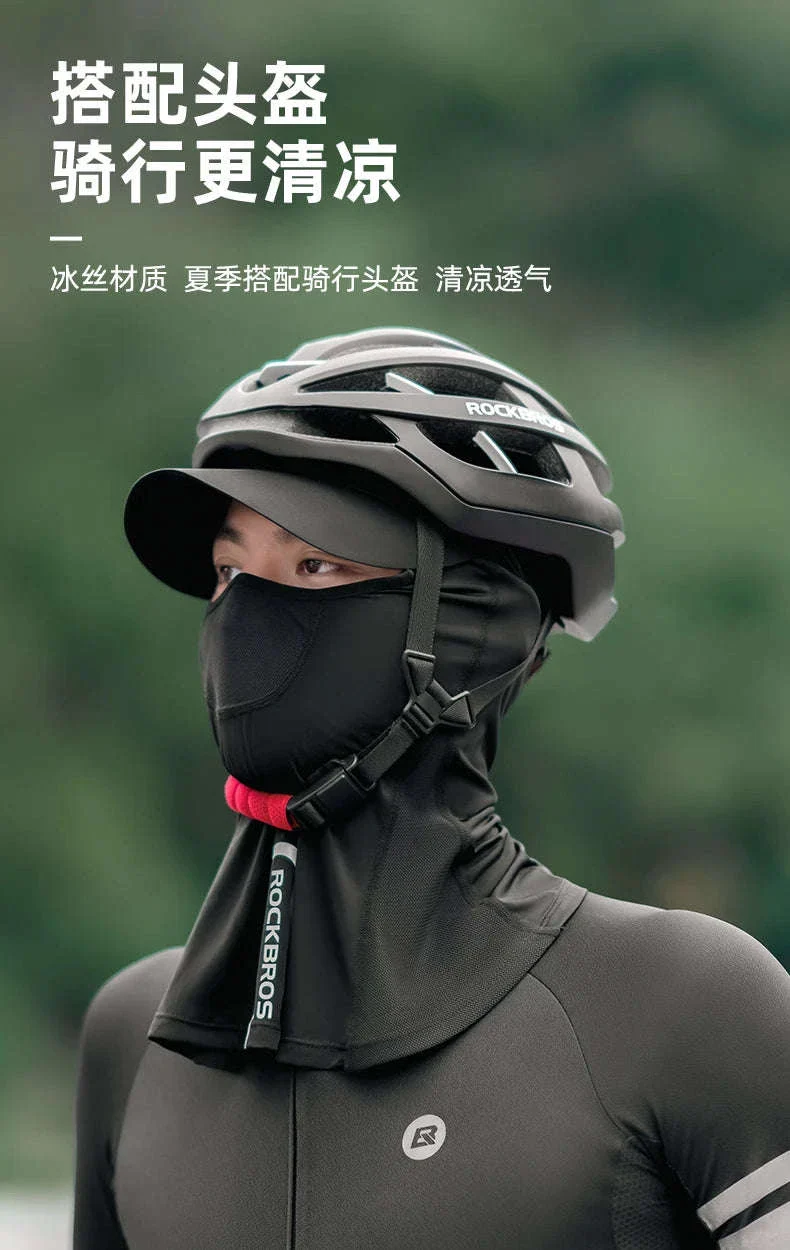 Breathable Ice Silk UV Face Scarf Mask for Sun Protection Outdoors - Image 18