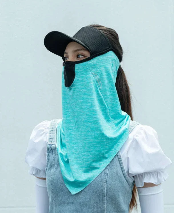 Breathable Ice Silk UV Face Scarf Mask for Sun Protection Outdoors - Image 21