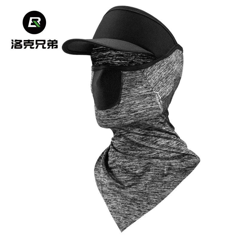 Breathable Ice Silk UV Face Scarf Mask for Sun Protection Outdoors - Image 23