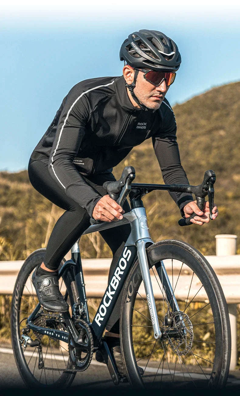 Women’s Winter Cycling Jacket with Fleece Lining and Windproof Design - Image 14