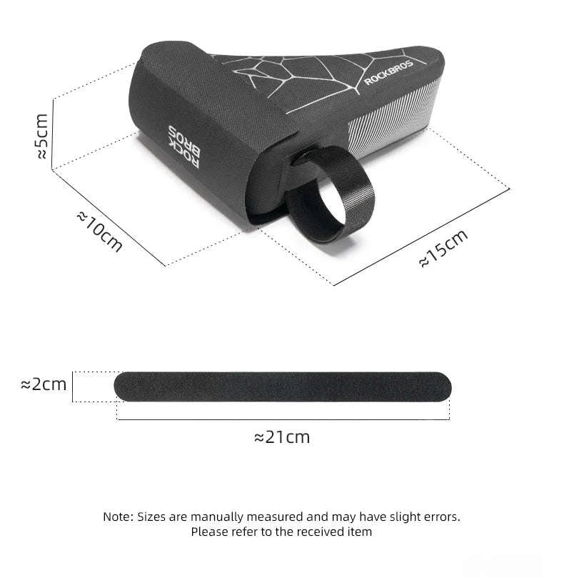 Waterproof Folding Bike Triangle Bag for Brompton, 0.32L - Image 9