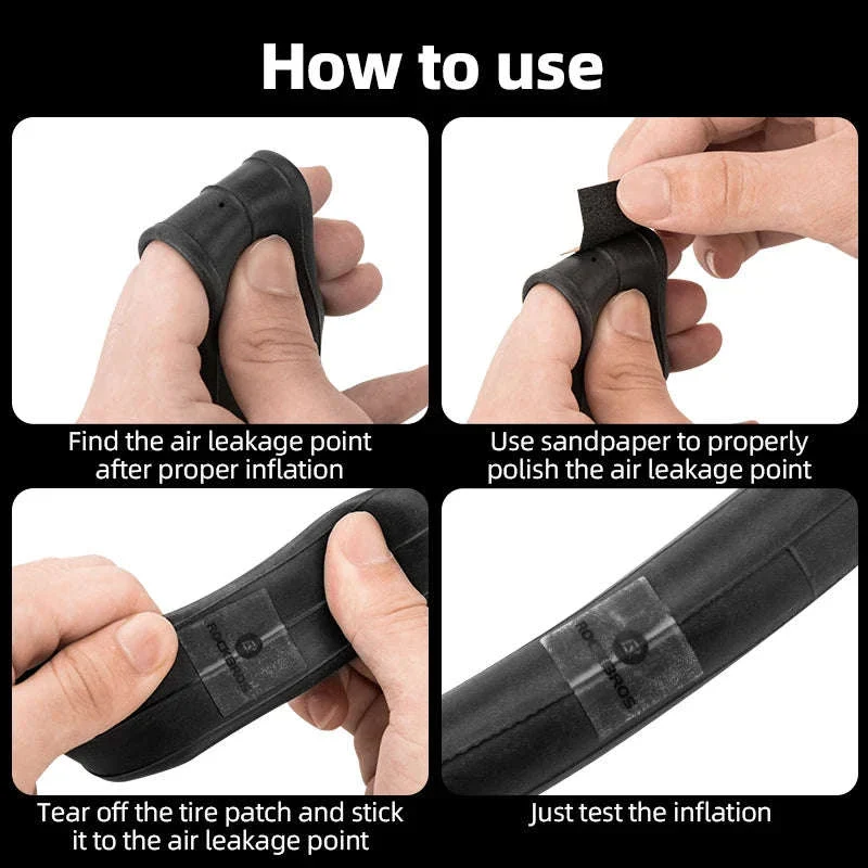 Glue-Free Bicycle Tire Repair Kit for Road & Mountain Bikes - Image 5