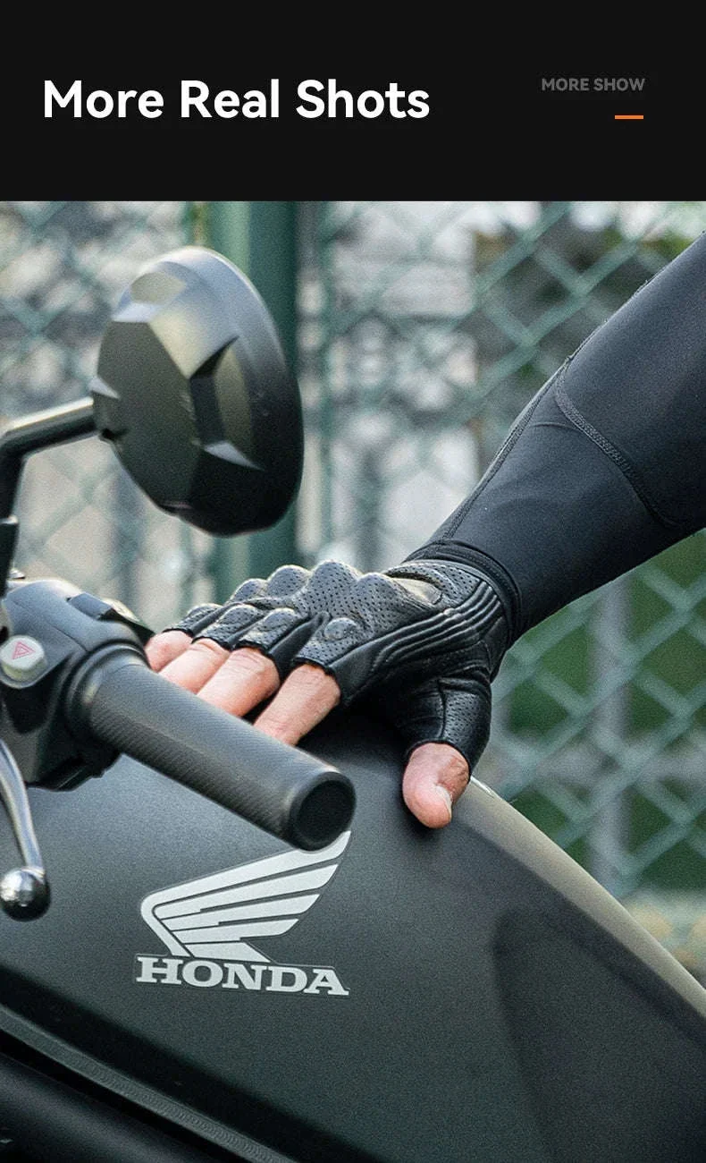 Half Finger Cycling Gloves with Gel Padding Breathable Summer Fit - Image 17