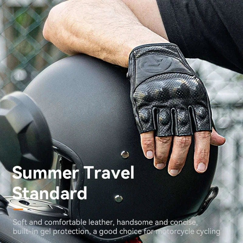 Half Finger Cycling Gloves with Gel Padding Breathable Summer Fit - Image 4