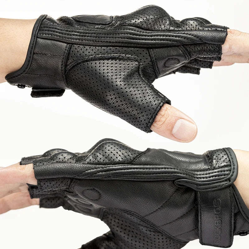 Half Finger Cycling Gloves with Gel Padding Breathable Summer Fit - Image 5