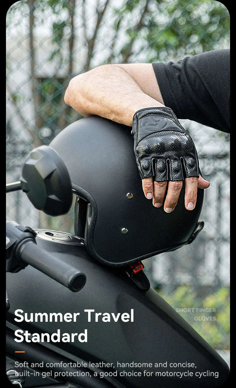 Half Finger Cycling Gloves with Gel Padding Breathable Summer Fit - Image 9