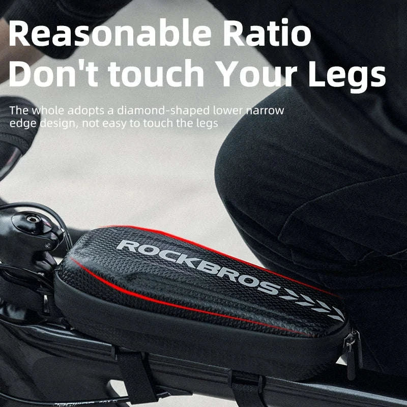 Waterproof Front Frame Bike Bag for MTB and Road Bikes - Image 3