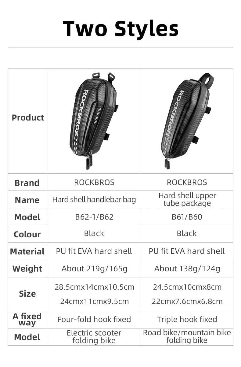 Waterproof Front Frame Bike Bag for MTB and Road Bikes - Image 9