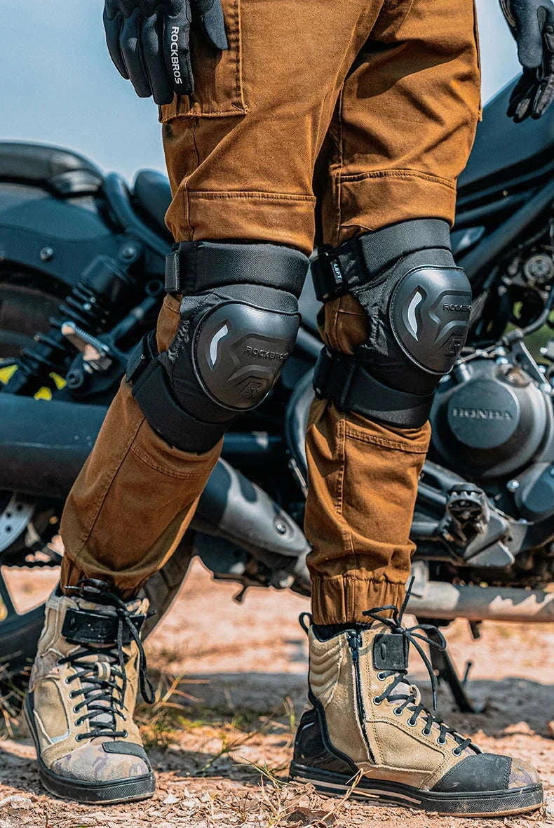 Motorcycle & Cycling Knee Pads Shockproof Anti-Fall Protection - Image 11