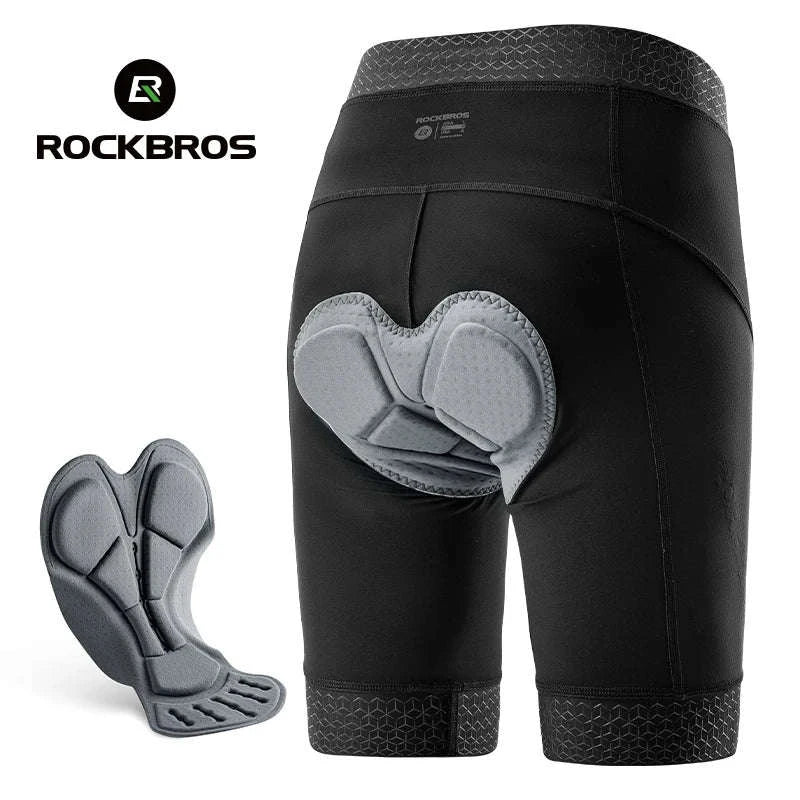 Men’s Padded Cycling Shorts Quick Dry Breathable Bike Tights