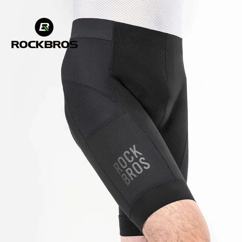 Men’s Padded Cycling Shorts Quick Dry Breathable Bike Tights - Image 4