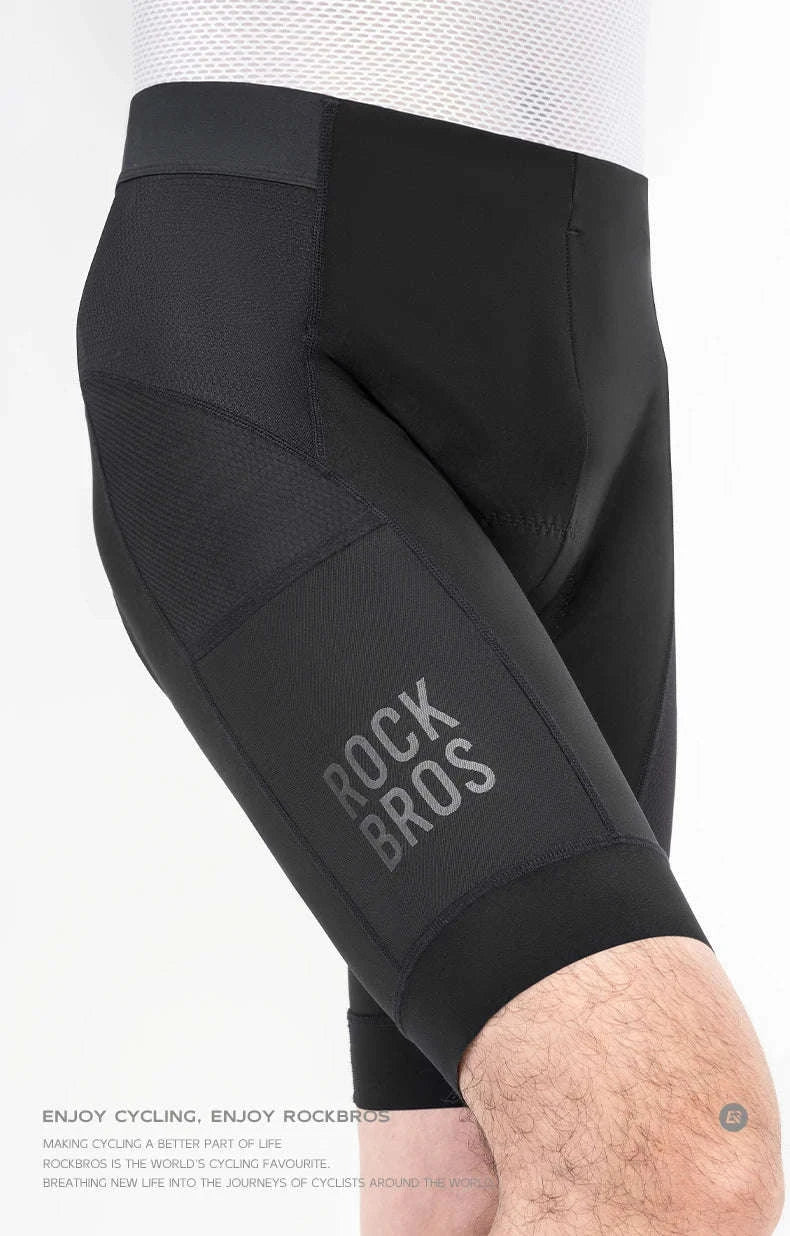 Men’s Padded Cycling Shorts Quick Dry Breathable Bike Tights - Image 7