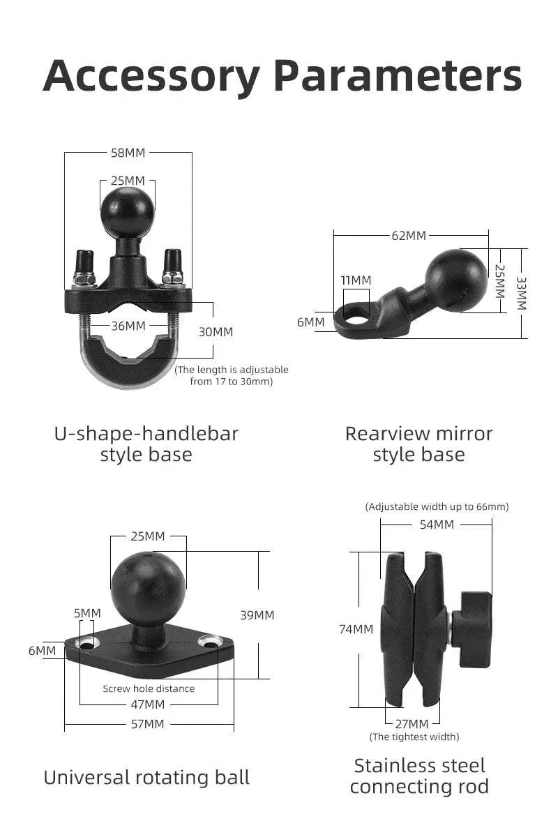 Motorcycle Phone Holder with Shock Absorption - Image 10
