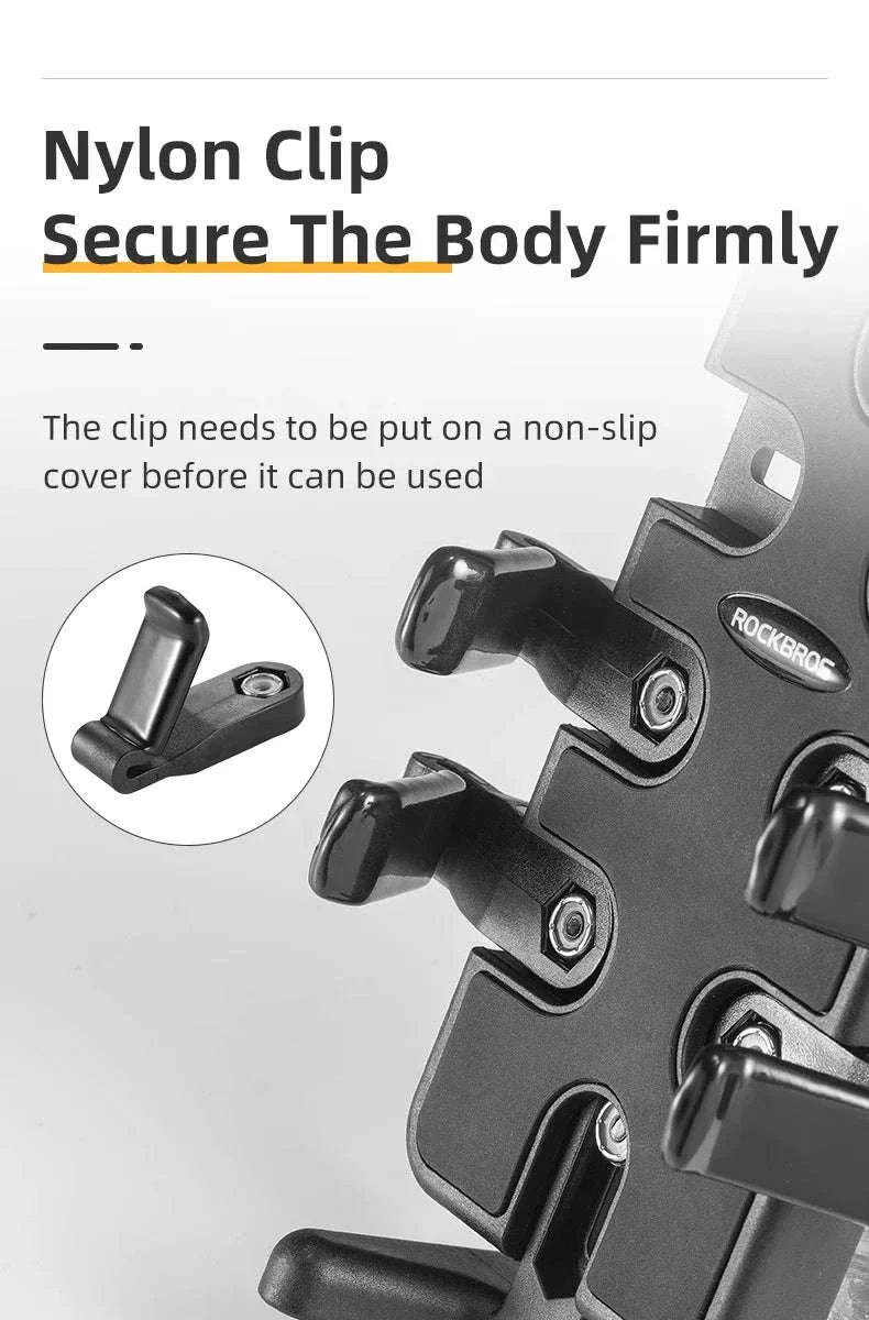 Motorcycle Phone Holder with Shock Absorption - Image 17