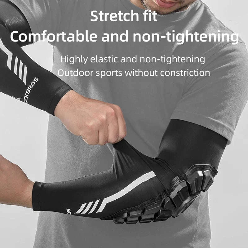 Motorcycle Elbow Pads with Hard Protection for Adult Riders - Image 3