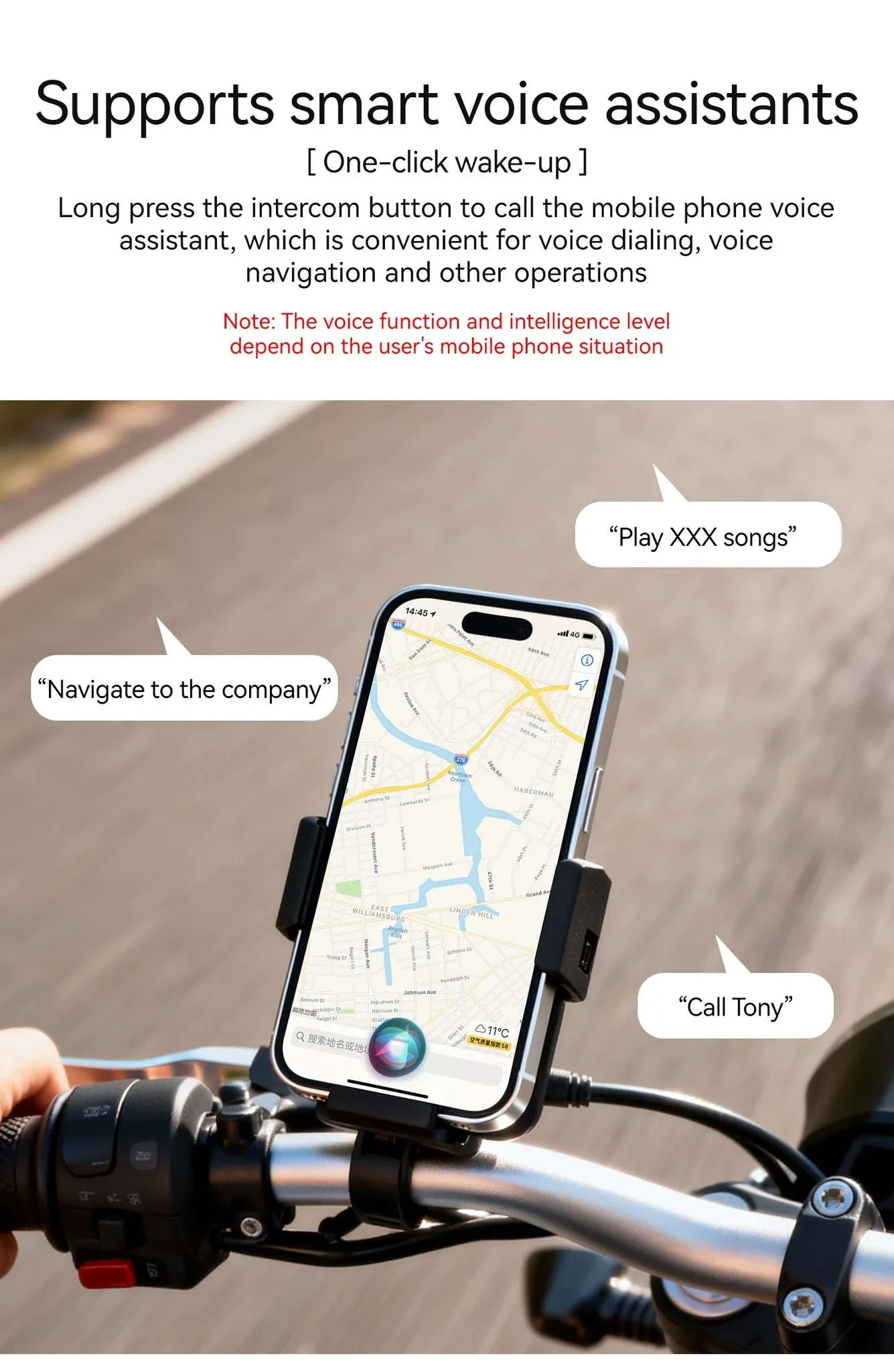 Motorcycle Helmet Bluetooth Headset with Intercom & Voice Control - Image 13