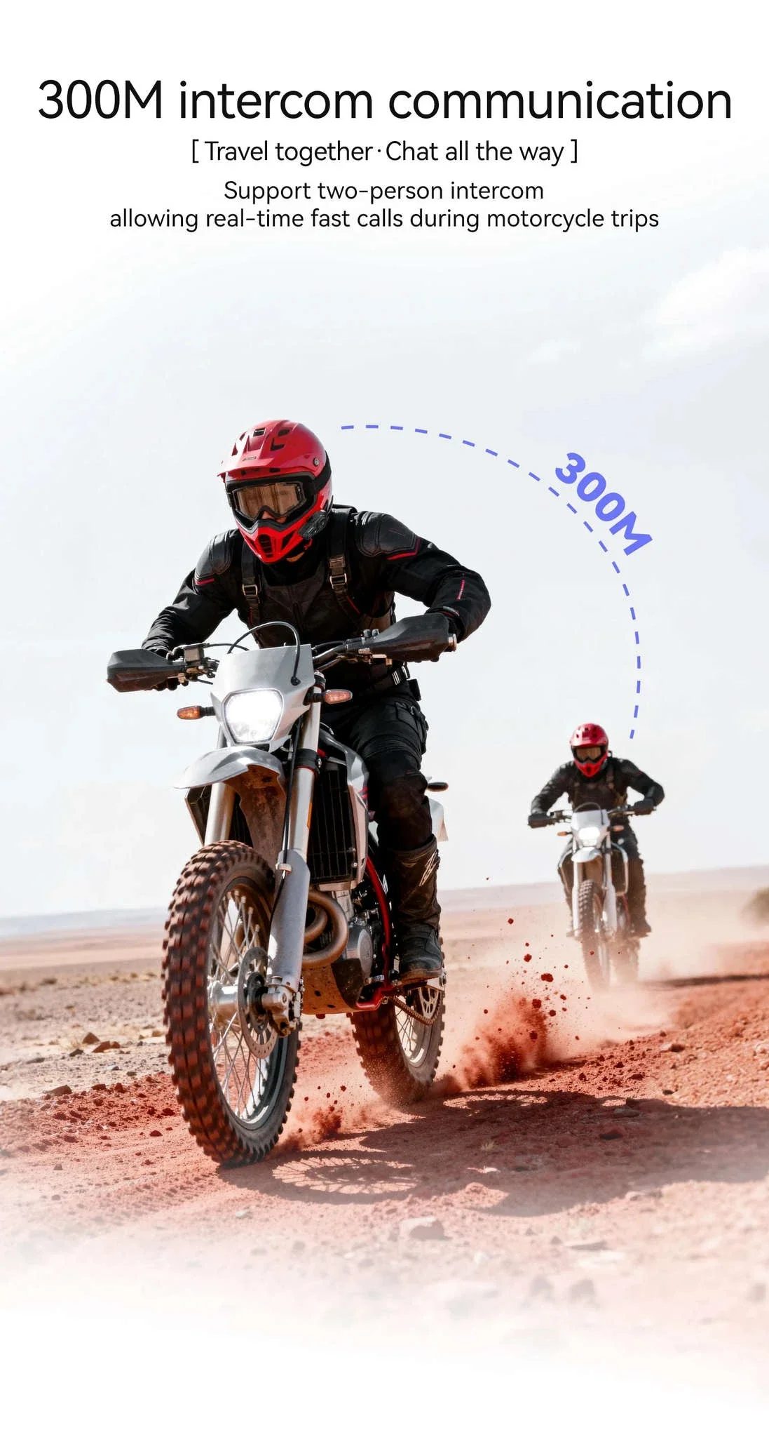 Motorcycle Helmet Bluetooth Headset with Intercom & Voice Control - Image 15