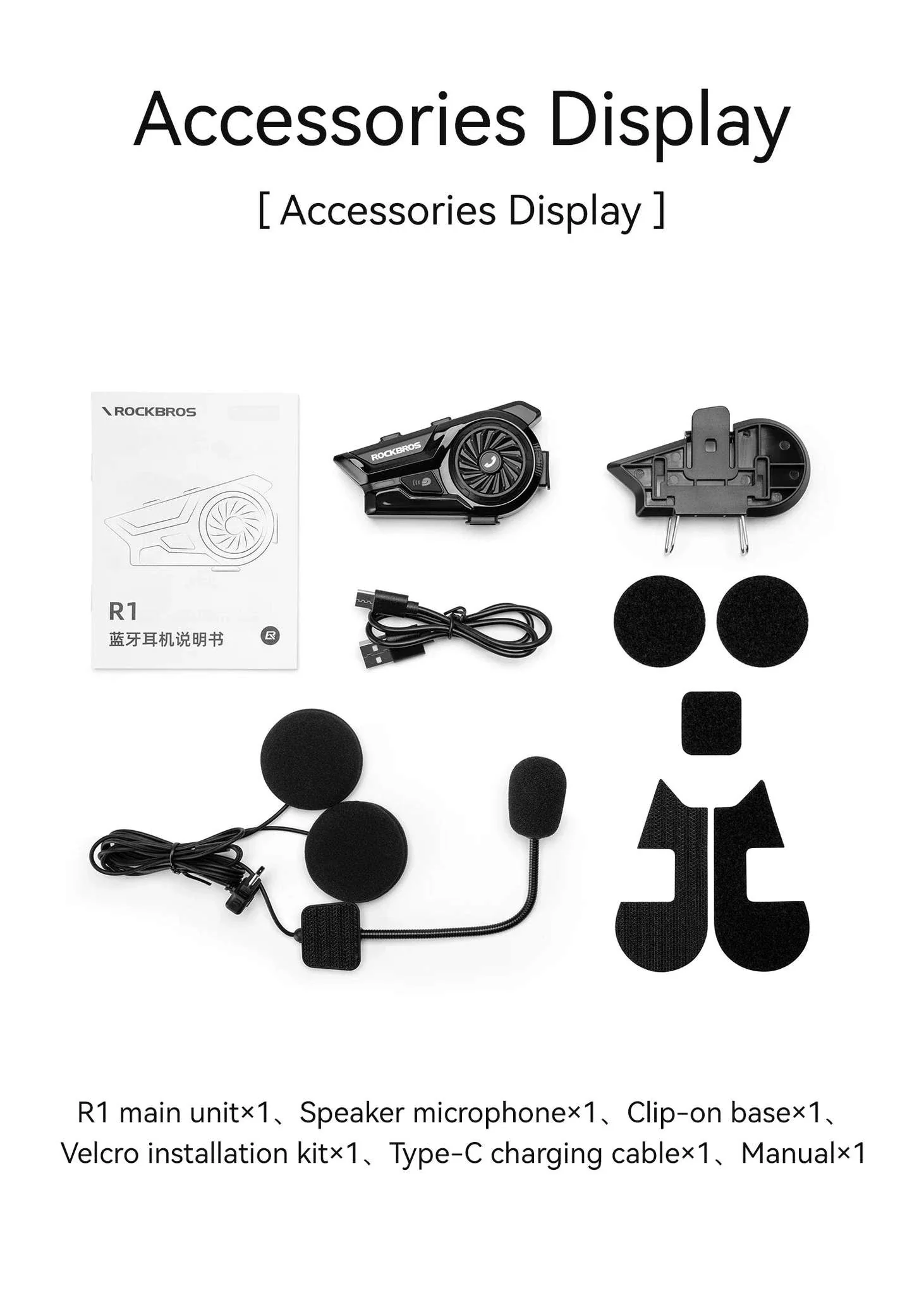 Motorcycle Helmet Bluetooth Headset with Intercom & Voice Control - Image 23