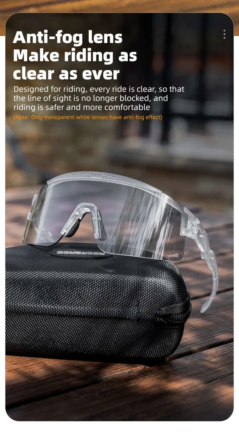 Photochromic Cycling Glasses with Anti-Fog Protection - Image 12