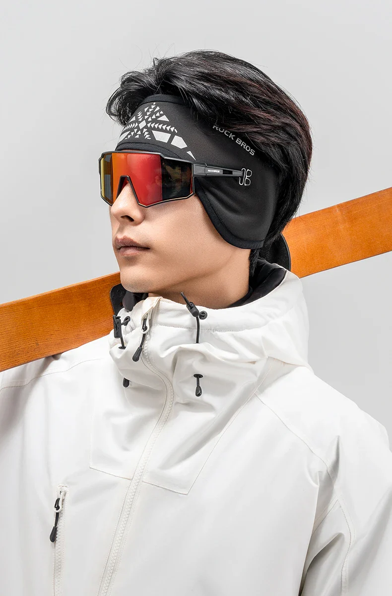 Winter Cycling Headband Ear Warmer Windproof Double Layer - Image 18