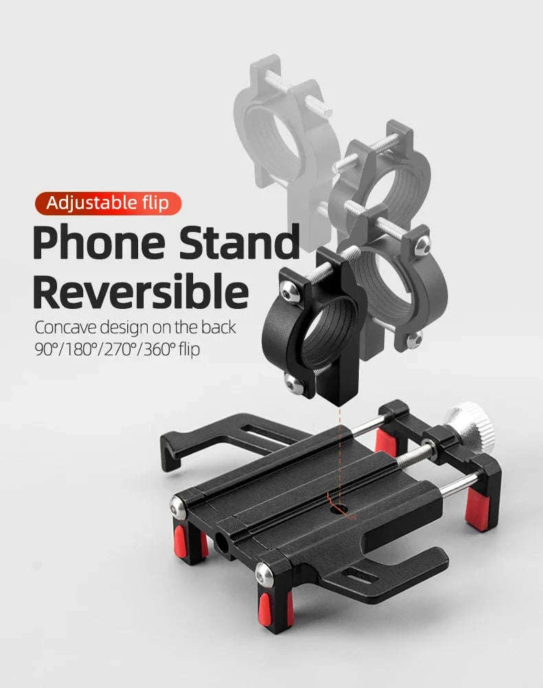 Aluminum Motorcycle Phone Mount with Secure 5-Claw Grip - Image 15