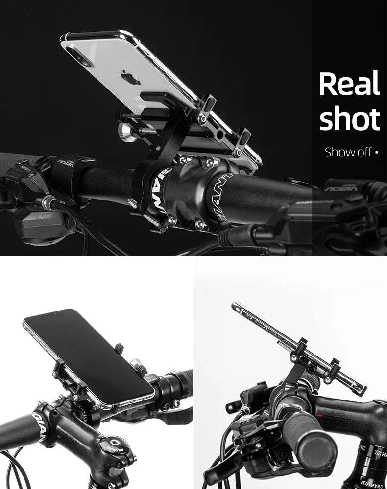 Aluminum Motorcycle Phone Mount with Secure 5-Claw Grip - Image 19