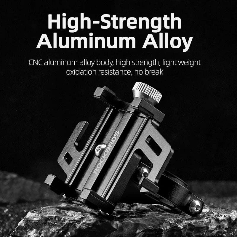 Aluminum Motorcycle Phone Mount with Secure 5-Claw Grip - Image 4