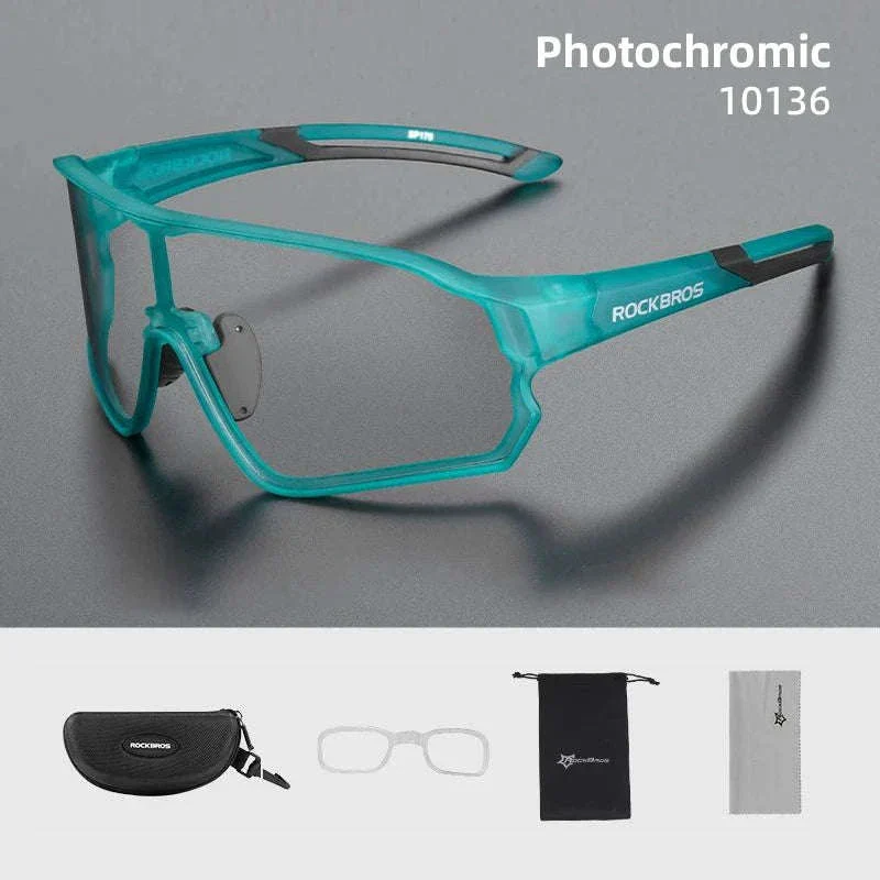 Photochromic Bike Glasses UV400 Cycling Sunglasses for Men and Women - Image 17