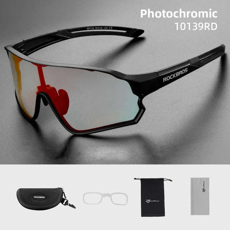 Photochromic Bike Glasses UV400 Cycling Sunglasses for Men and Women - Image 23