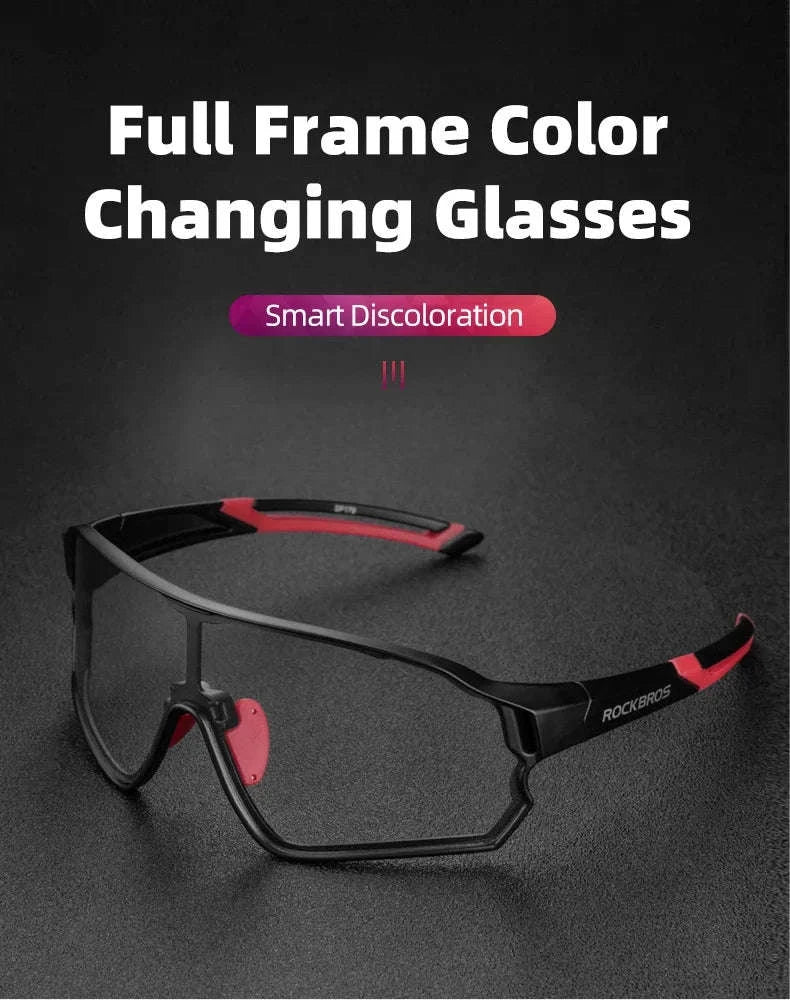 Photochromic Bike Glasses UV400 Cycling Sunglasses for Men and Women - Image 7