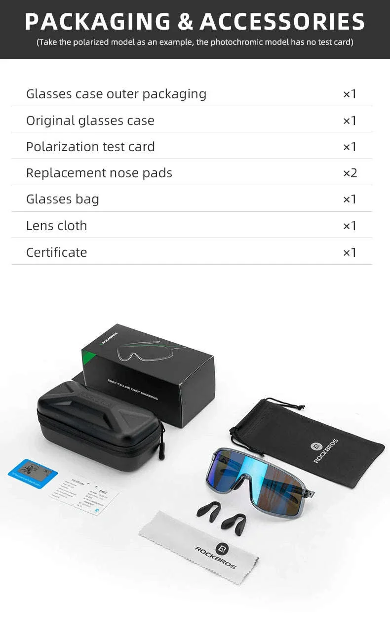 Photochromic MTB Cycling Glasses with UV400 Protection - Image 16