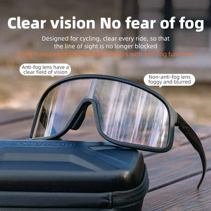 Photochromic MTB Cycling Glasses with UV400 Protection - Image 2