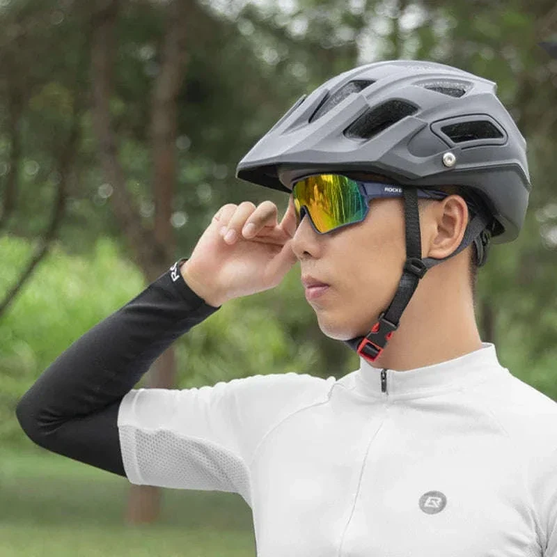 Polarized UV400 Cycling Sunglasses Large Frame TR90 Sport Glasses - Image 6