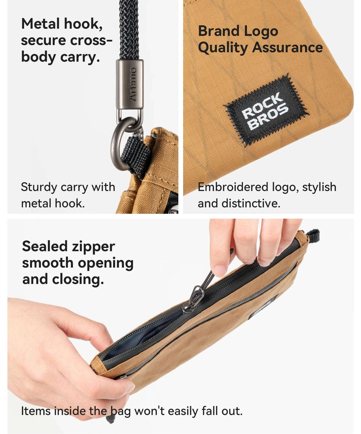 Compact 0.13L Crossbody Shoulder Bag for Cards, Cash & Daily Carry - Image 18