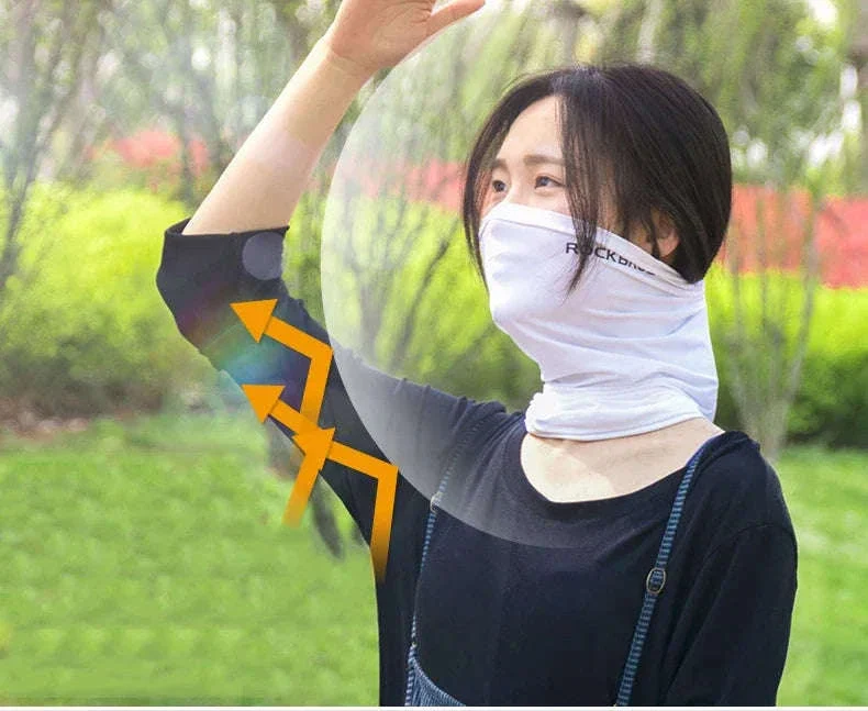 Cycling Face Mask Scarf with UV Protection Breathable Bandana - Image 10