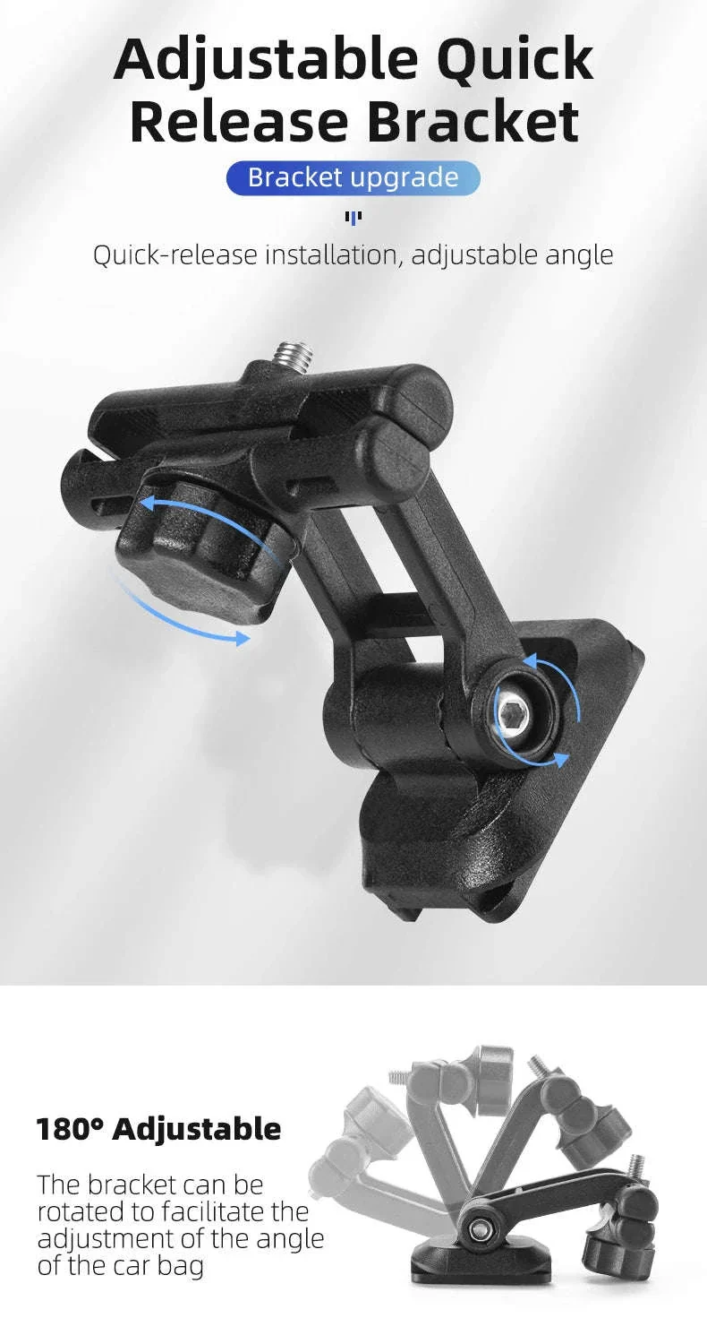 Rainproof Bike Saddle Bag with Quick Release and 1L Storage - Image 14