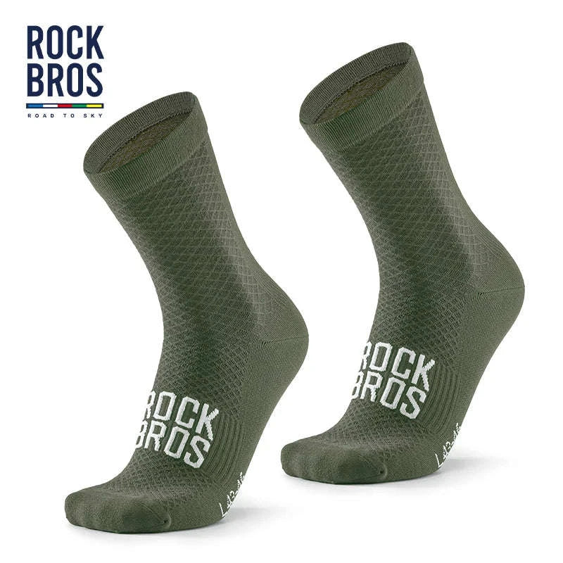 Knee-High Cycling Socks with Sweat-Wicking Comfort - Image 20